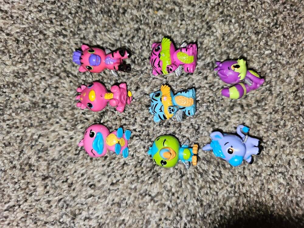 Hatchimals CollEGGtibles Tiger Figures Lot Of 8